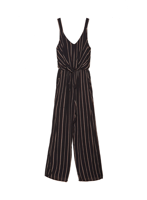 Striped Jumpsuit