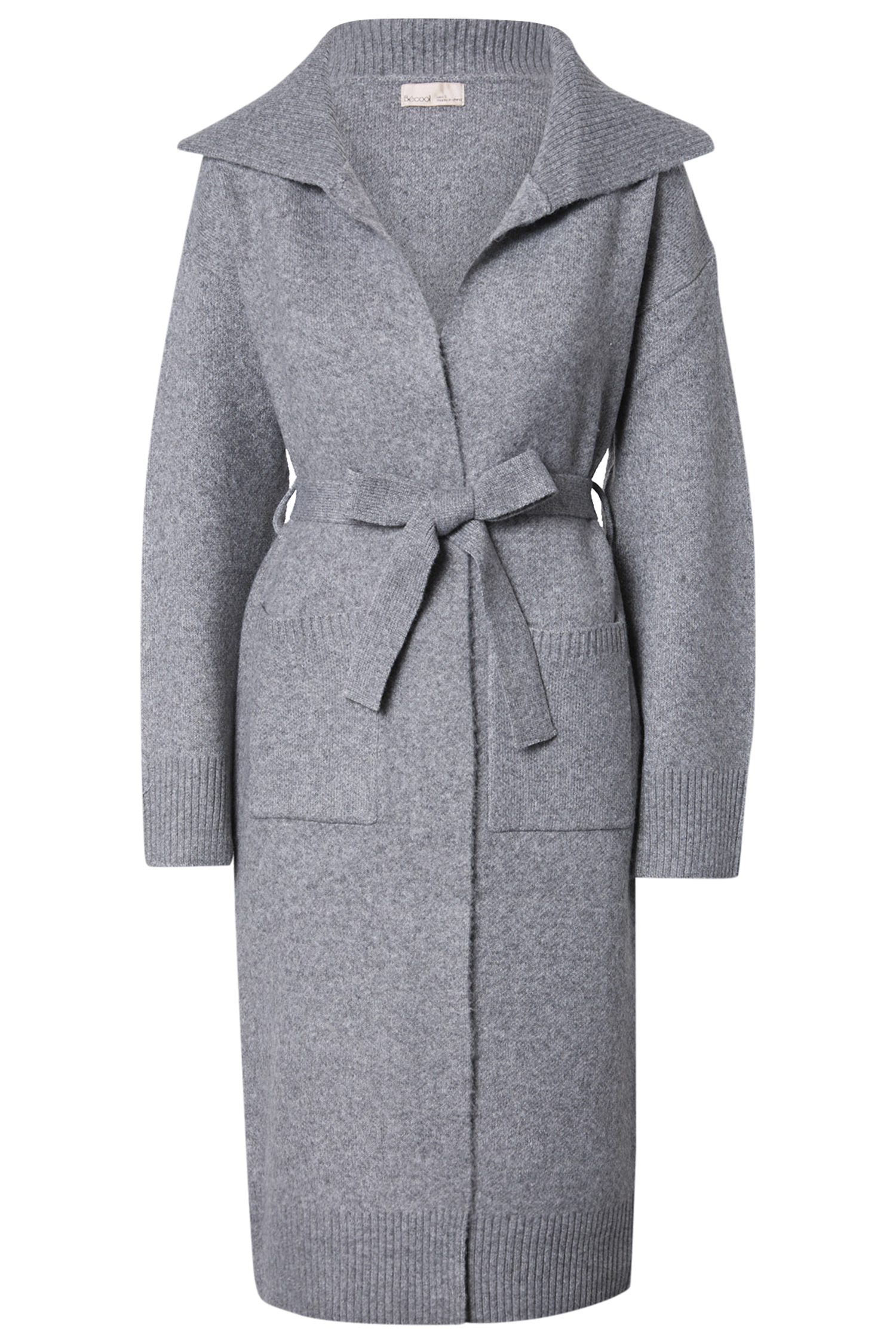 Long Coatigan w/ Belt Loops