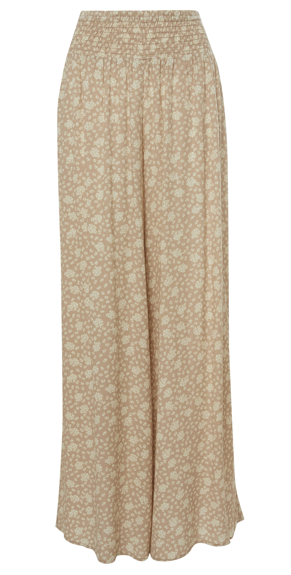 Smocked Palazzo Pants