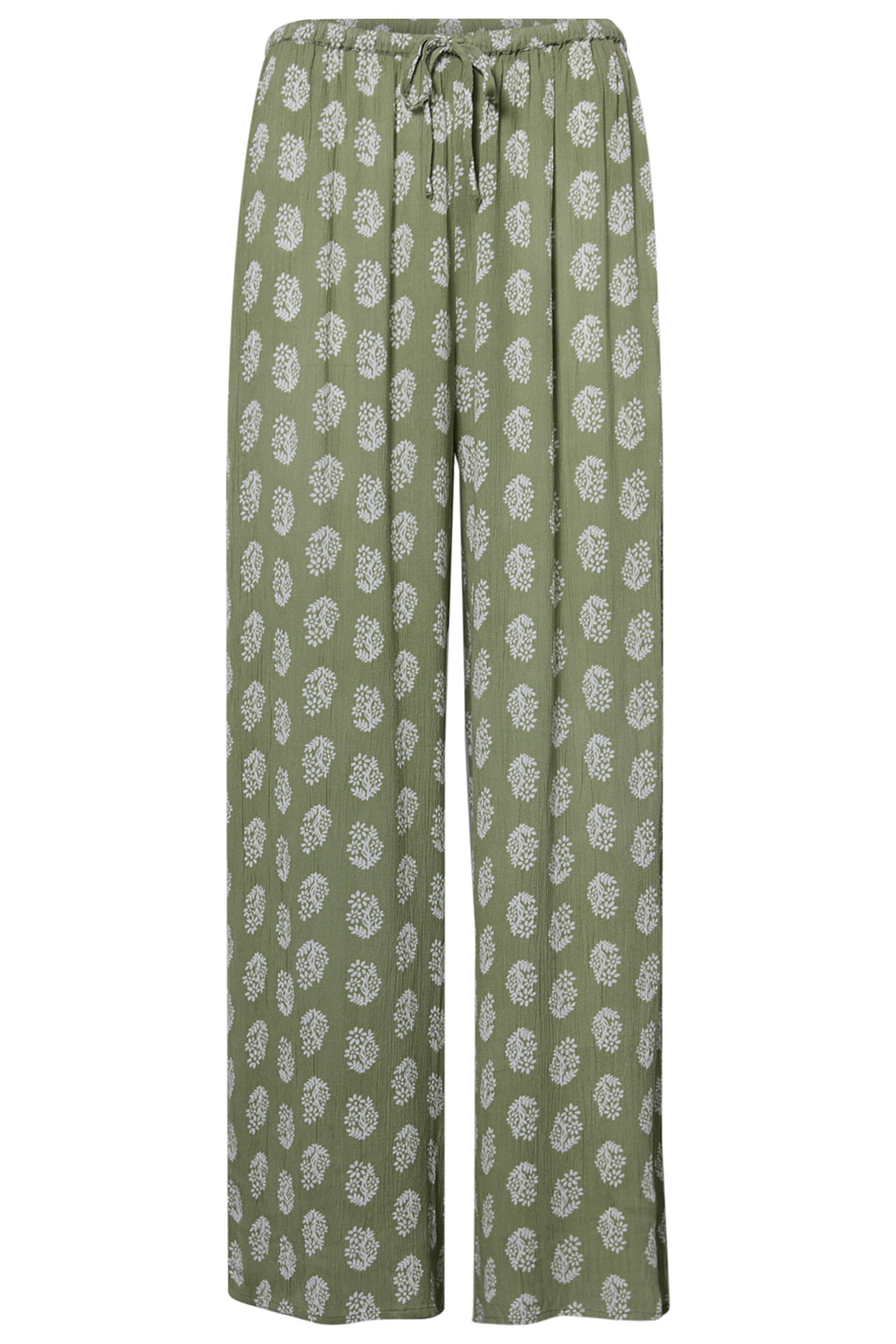 Drawstring Printed Pants