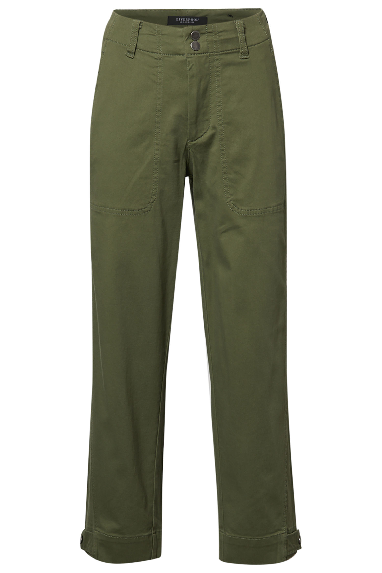 Liverpool Utility Cropped Pant