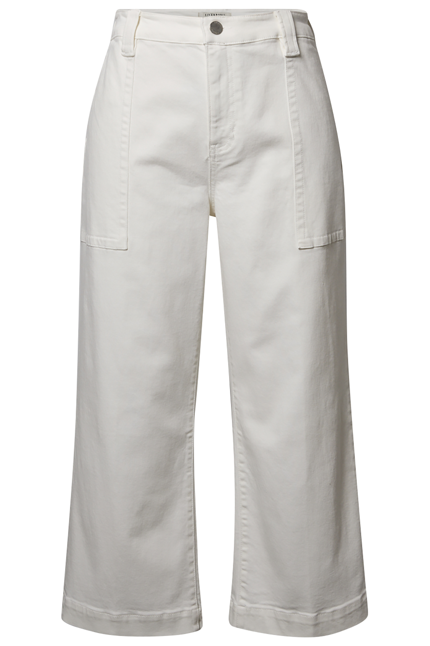 Liverpool High Rise Cropped Denim