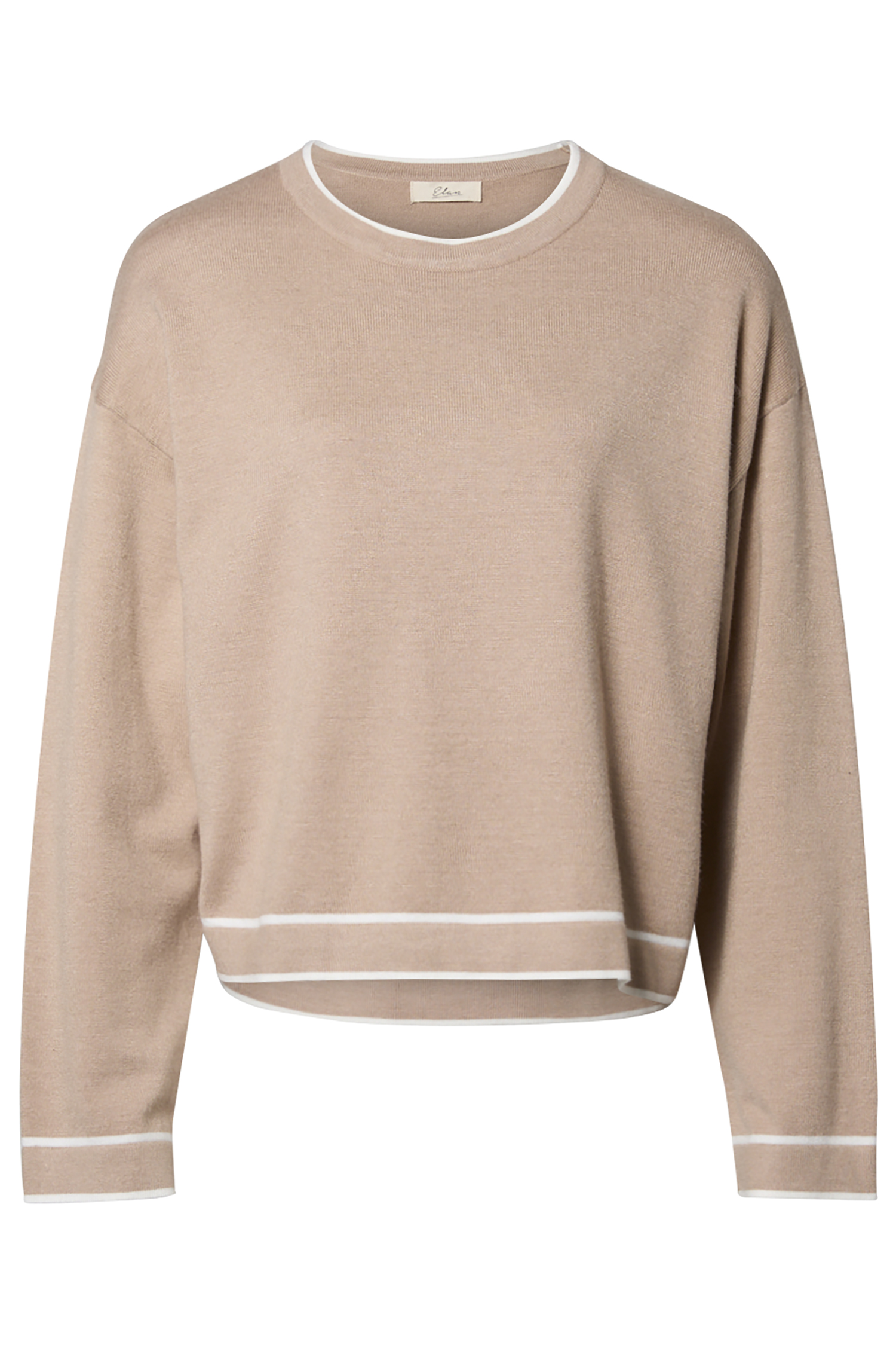 Stripe Contrast Pullover