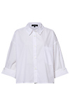 Cropped Poplin Shirt