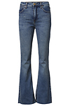 KUT from the Kloth High Rise Fab AB Raw Hem Flared Denim