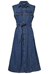 Petite Wit & Wisdom Midi Denim Dress