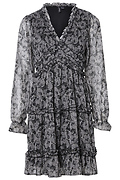 Printed Long Sleeve Dress