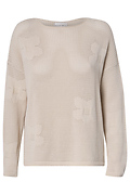 Flower Knit Pullover